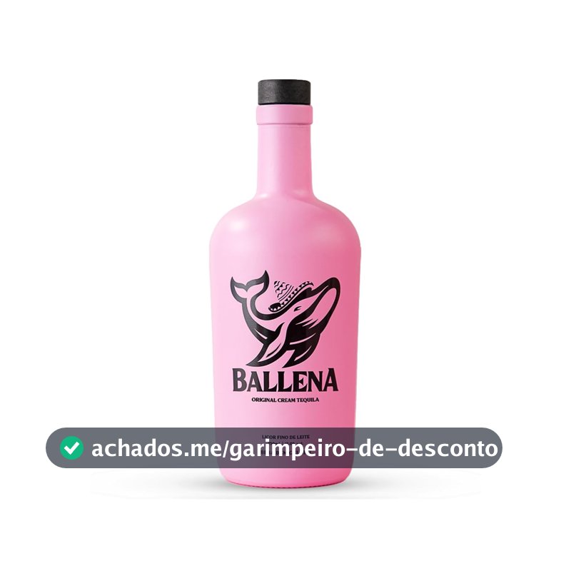 Licor Ballena morango 750ml