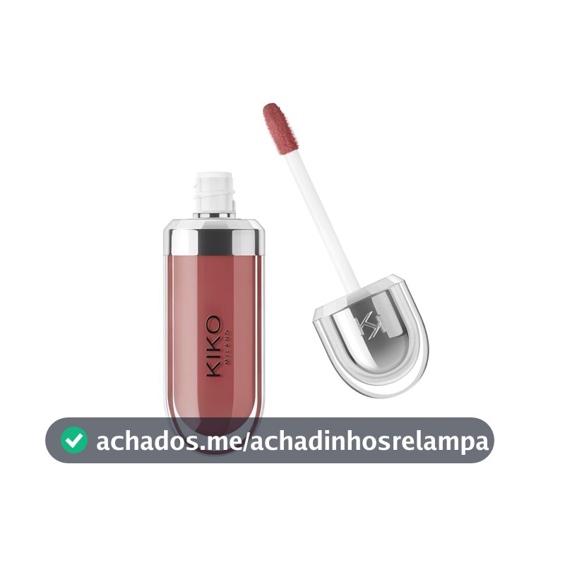 KIKO MILANO, 3D Hydra Lipgloss, Gloss Hidratante Para Os Lábios, Com Efeito 3D, Fórmula Com Extrato de Bidens