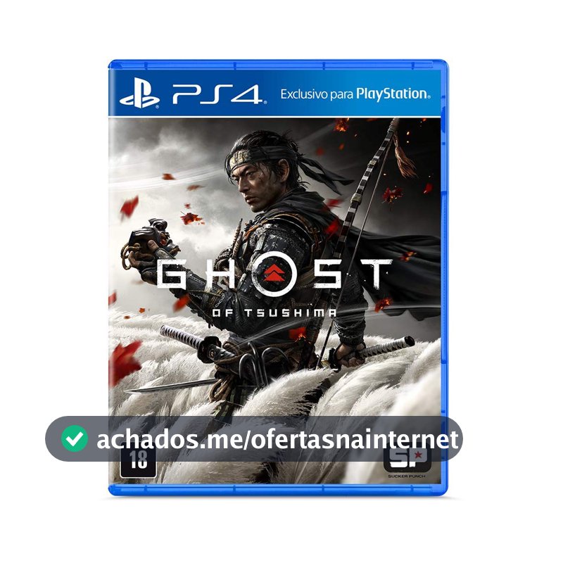 Ghost Of Tsushima Edição Padrão - PlayStation 4