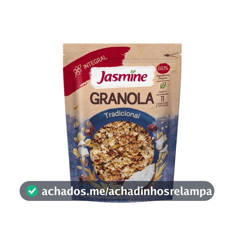 Granola Integral Jasmine, Tradicional, 250g