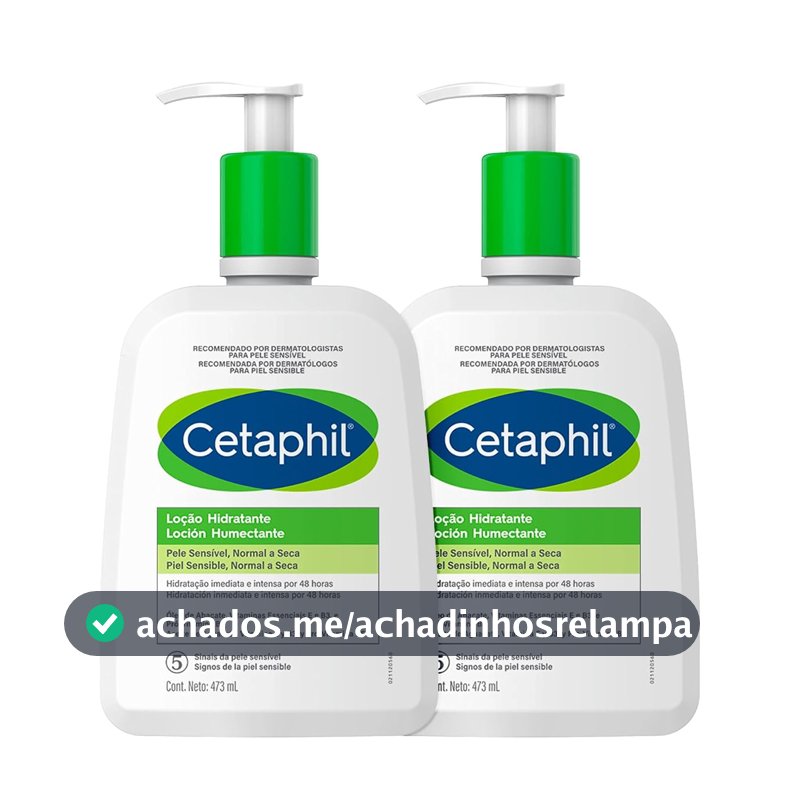 Kit Cetaphil Loção Hidratante Corporal e Facial (2 Unidades)