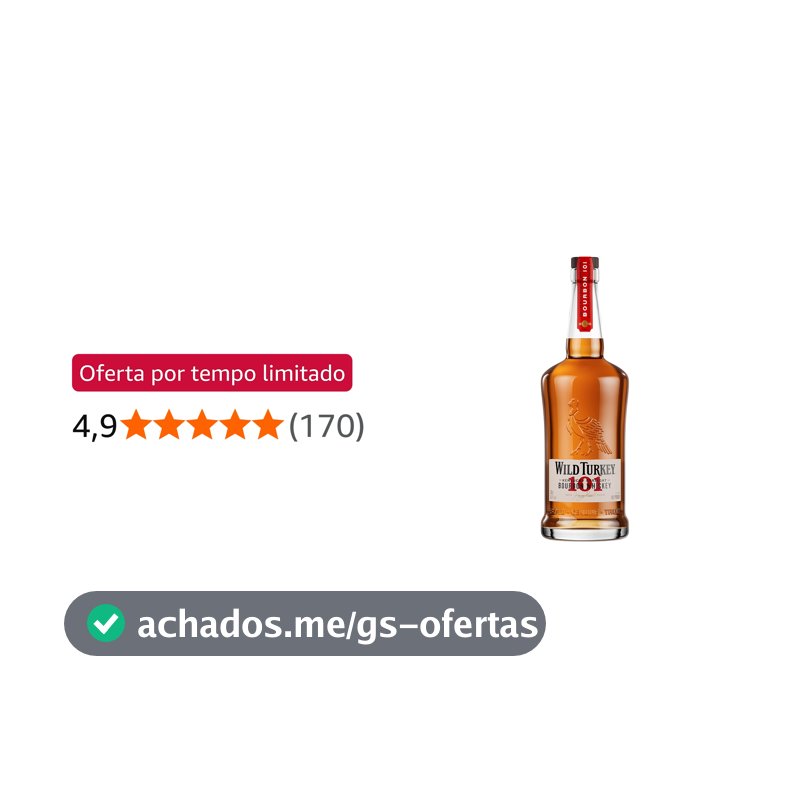 Whiskey Wild Turkey 101 Bourbon 700ml