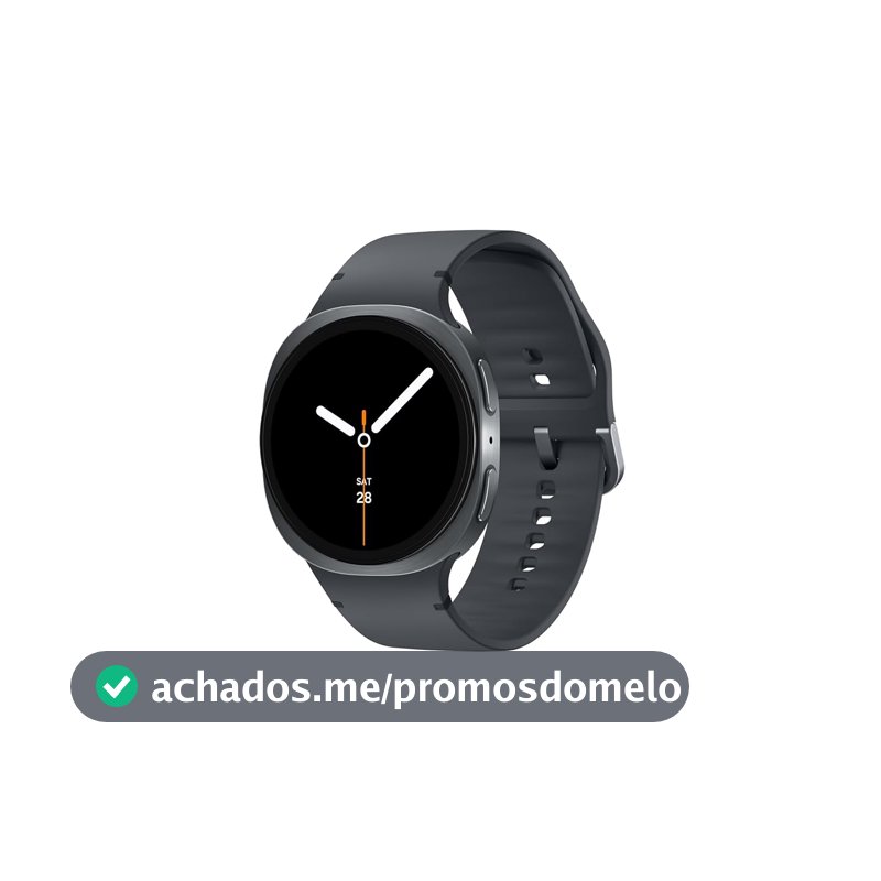 Samsung Galaxy Watch8 Smartwatch 40mm BT, Galaxy AI - Grafite