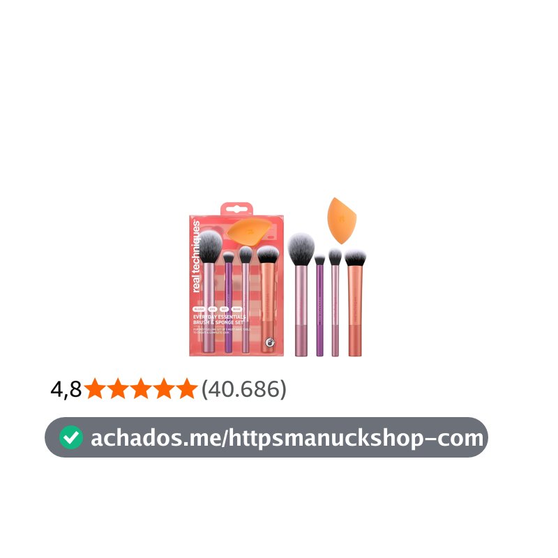 Kit Everyday Essentials, REAL TECHNIQUES