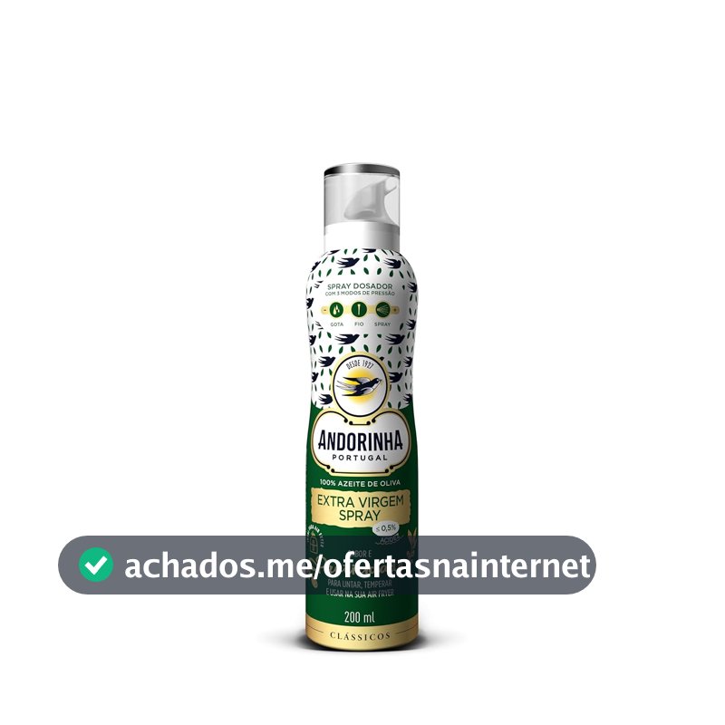 Azeite Andorinha Spray Extra Virgem 200ml