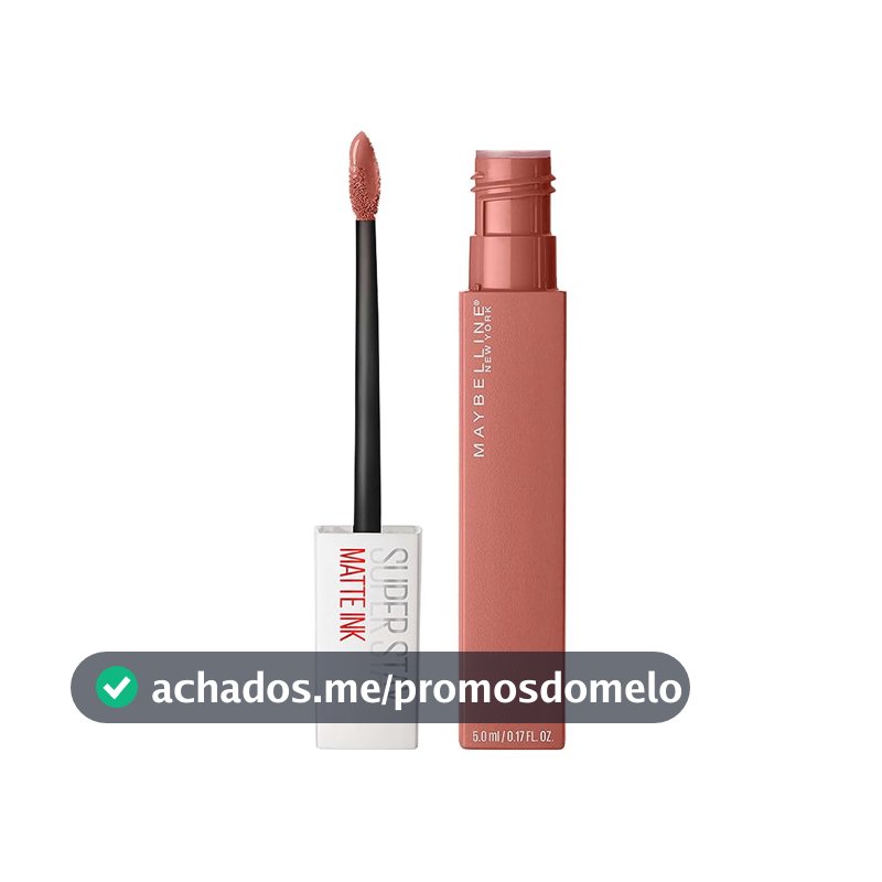 Batom Líquido Maybelline SuperStay Matte Ink, Cor 65, 5ml