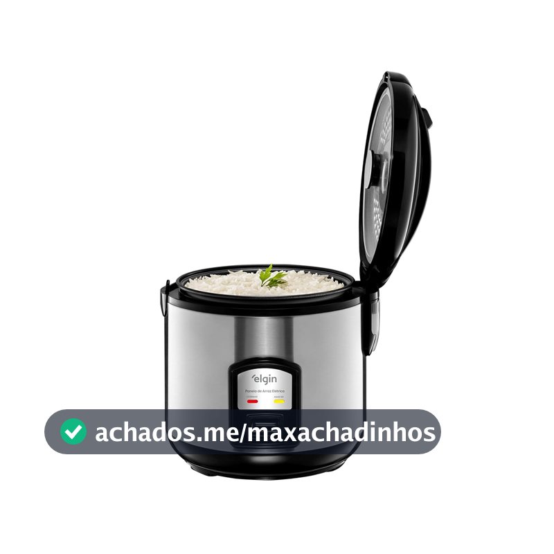 Panela de Arroz Elétrica Elgin Capacidade 5 Xícaras 1 Litro 400W 110V
