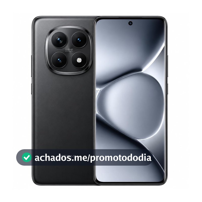 Smartphone Xiaomi Redmi Note 15 Preto 8GB RAM 256GB ROM (2510DRA23L)