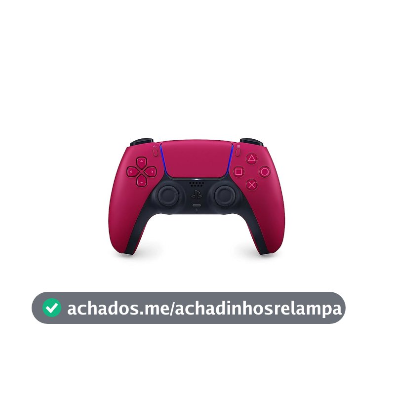 Controle sem fio DualSense™ Cosmic Red