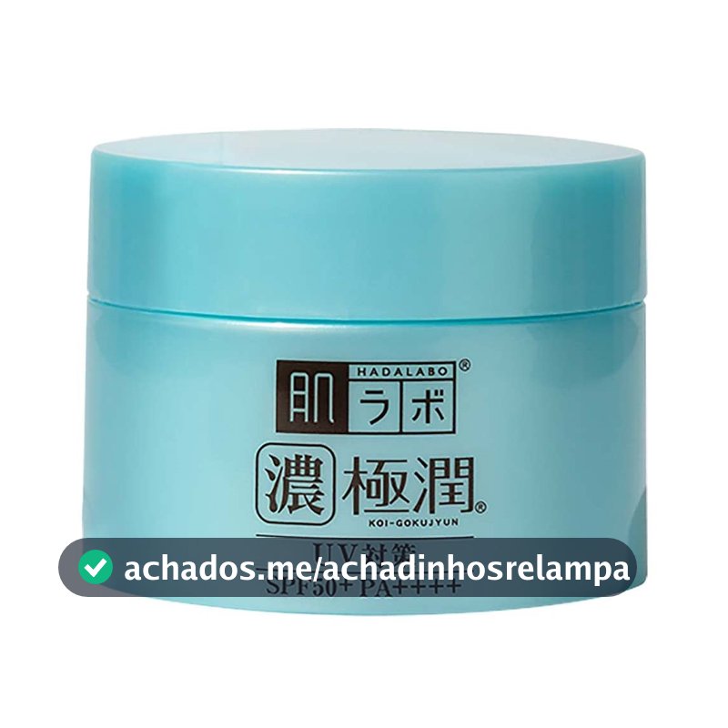 Hada Labo® Gokujyun White Gel - Hidratante para rosto com proteção solar FPS 50