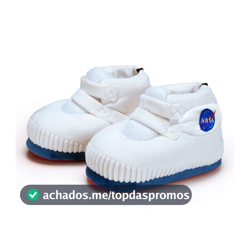 Pantufa 3D Astro Basquete Branco 39/41 G, Importway