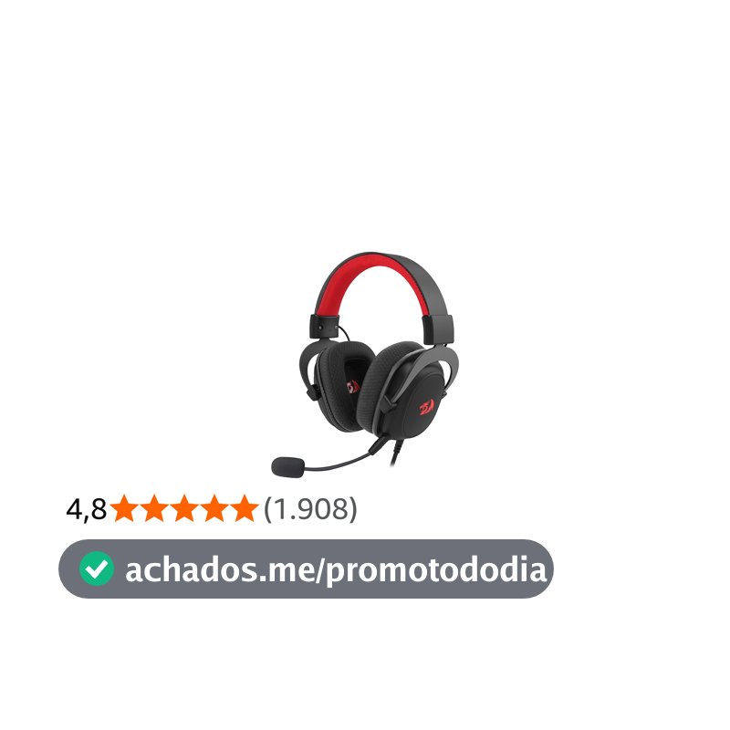 Headset Gamer Redragon Zeus Lite Preto P3 H510-LT