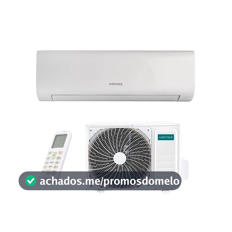 Ar Condicionado Split Hi Wall Inverter Fujitsu Airstage Essencial 9000 BTU/h Frio ASKA09CPBA-Z - 220 Volts