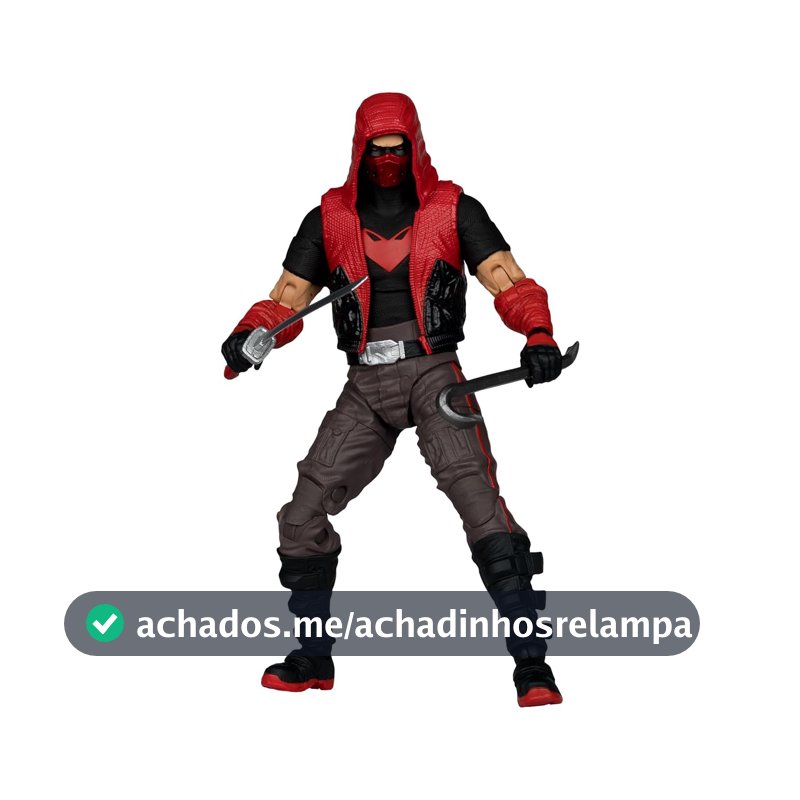 DC Multiverse Red Hood (Dawn of DC) Boneco McFarlane Toys de 18 cm