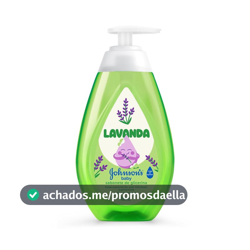 Sabonete Líquido Johnson's Baby, Lavanda, 400ml