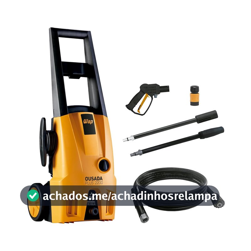 WAP Lavadora de Alta Pressão OUSADA PLUS 2200, 1500W 127V