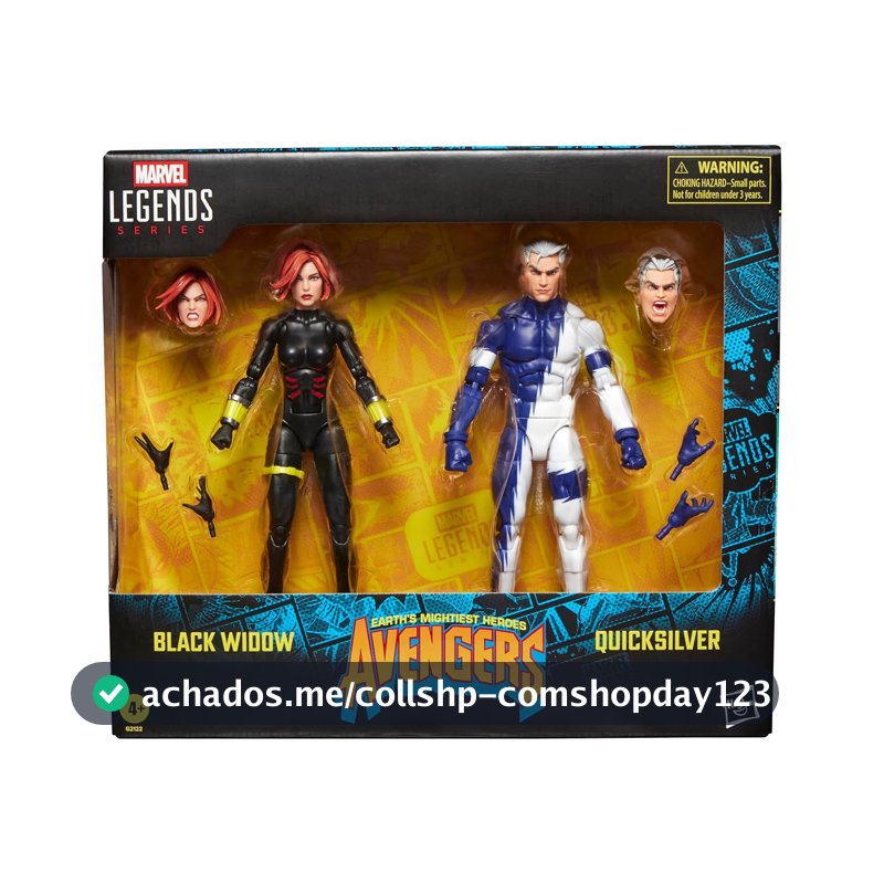 Figura Avn Ls Black Widow & Quicksilver