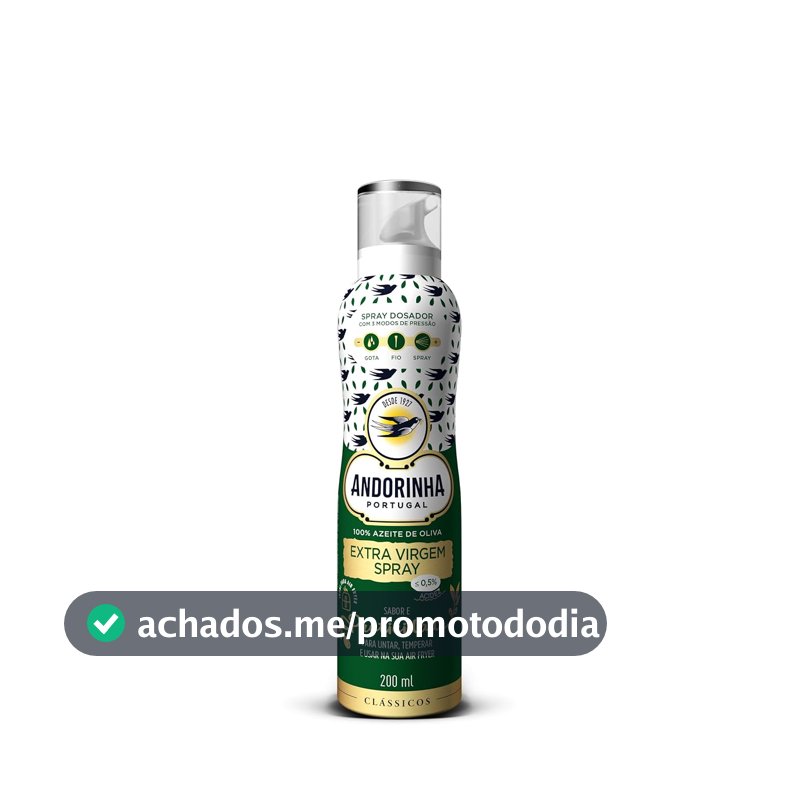 Azeite Andorinha Spray Extra Virgem 200ml