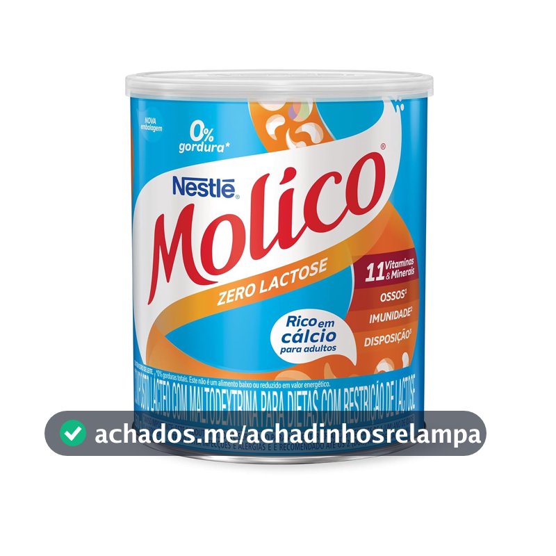 Leite em Pó Molico Nutrição Diária para Seus Ossos, 260g