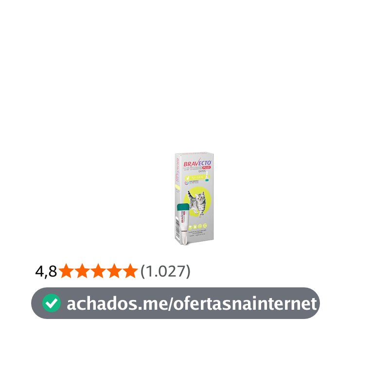 Bravecto® Plus Gatos Transdermal 112,5mg 1,2 a 2,8kg 1 Pipeta 0,4ml