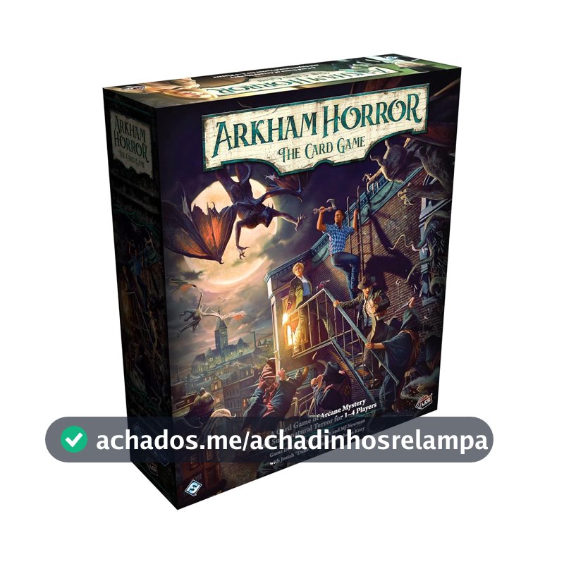 Asmodee Arkham Horror: The Card Game, 2 a 4 Jogadores, Idade +14