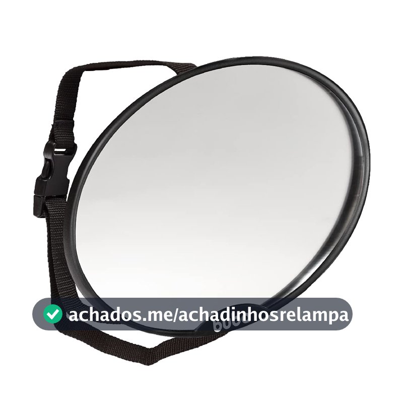 BUBA Espelho Retrovisor Para Banco Traseiro, Preto