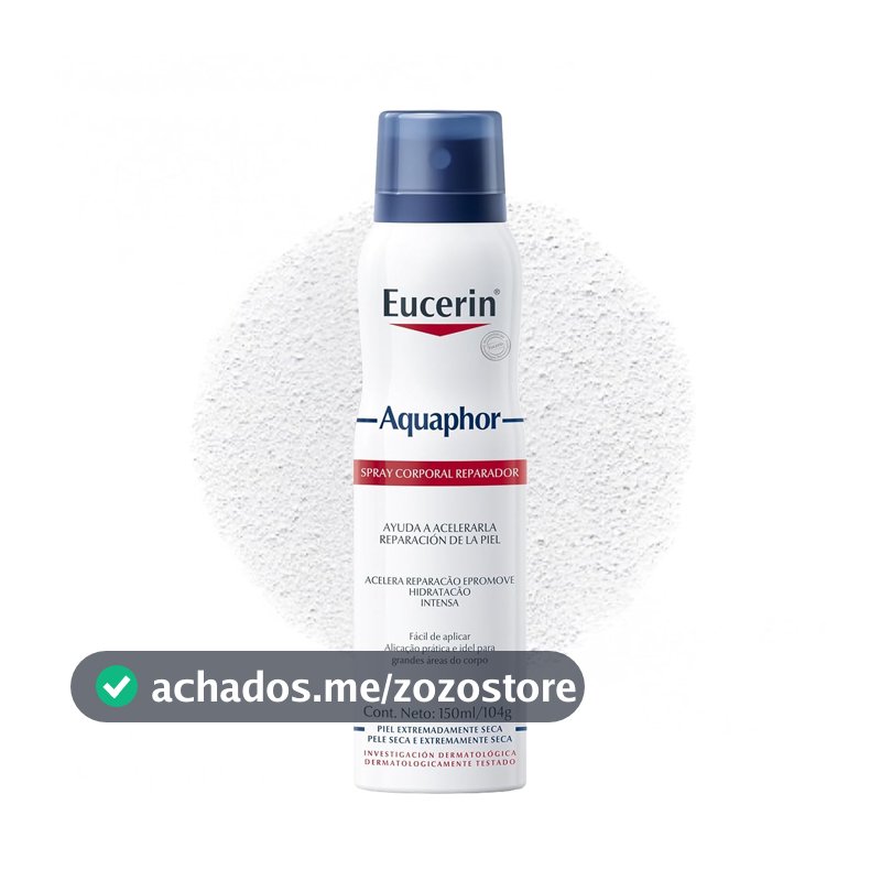 EUCERIN Spray Corporal Reparador Aquaphor 150ml, Hidratação Intensiva 360°, Hidratante Corporal