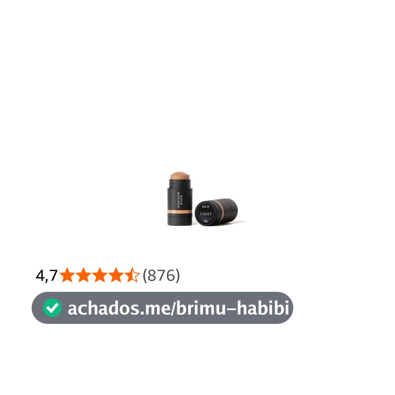Océane-Mini Contorno em Bastão Marrom Claro - Contour Stick Light Océane Edition 6g