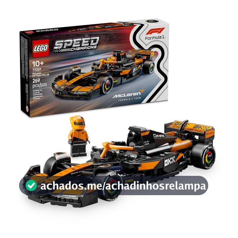 LEGO Speed Champions Carro de Corrida McLaren F1® Team MCL38 77251