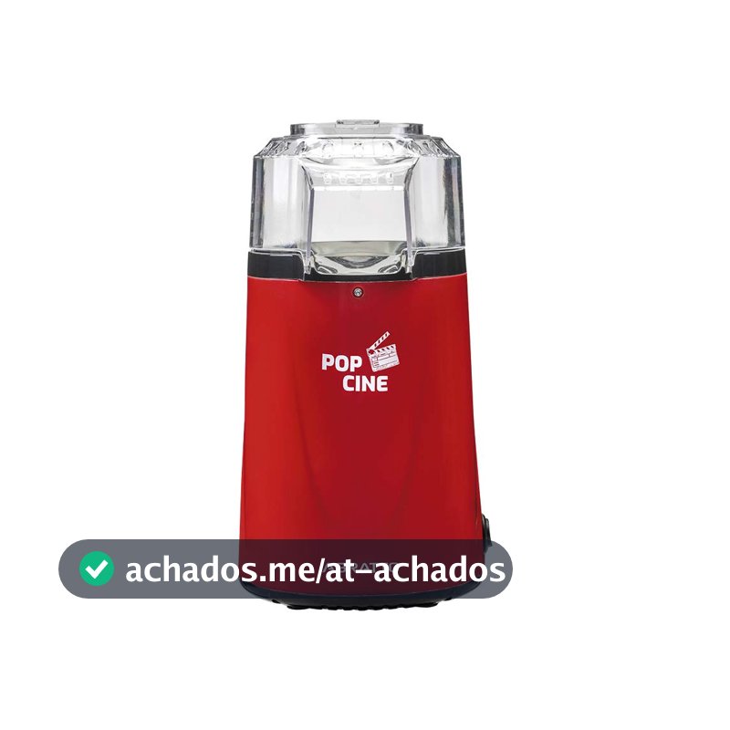 PIPOQUEIRA PO CINE PP01 VERMELHO COM DOSADOR 1200W 127V AGRATTO