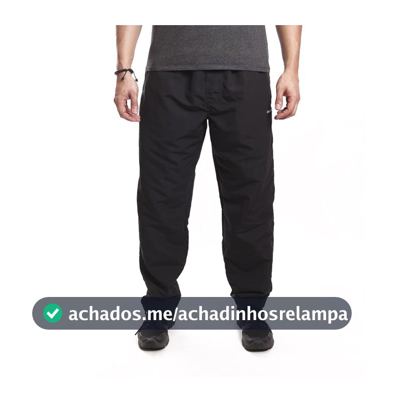 Calça Tactel Ox com Bolsos Ideal para Trabalho Esporte
