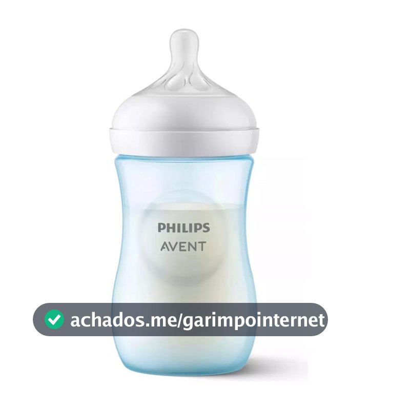 Mamadeira Philips Avent Pétala 3.0, Bico de fluxo médio, 260ml