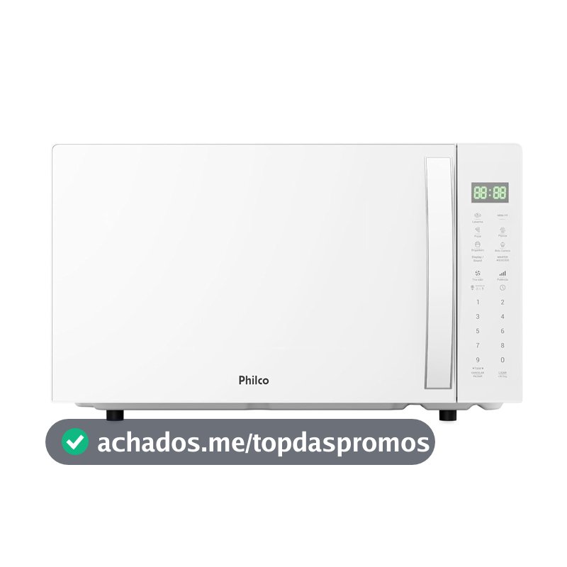 Micro-ondas 33L Philco PMO39B Limpa Fácil 1400W 220V