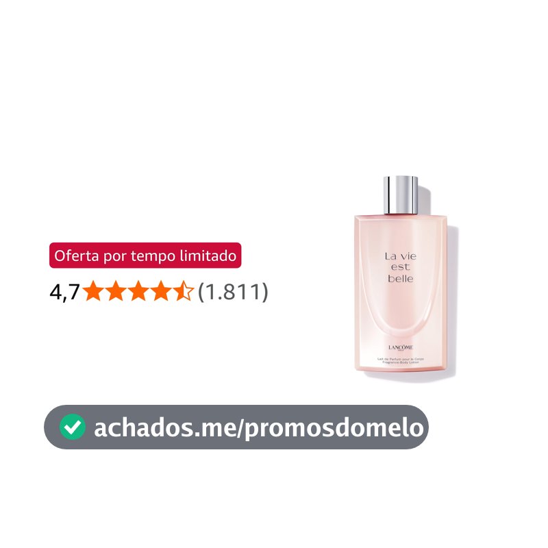 Lancôme, La Vie Est Belle, Loção Corporal, Para todos os tipos de pele, Lait Corps de Parfum, 200ml