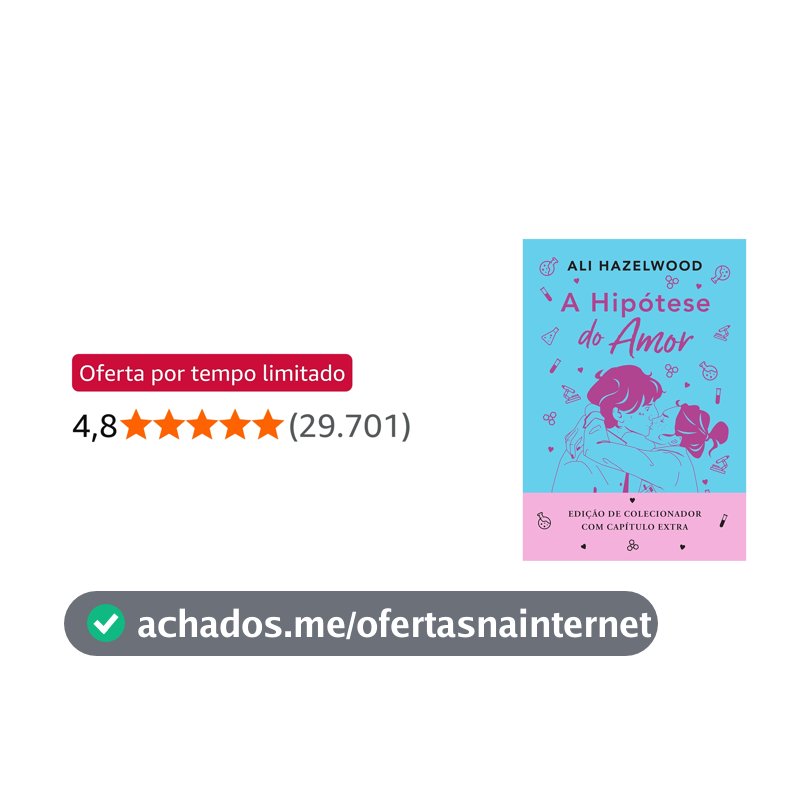A hipótese do amor - Edição especial (livro + marcador exclusivo)