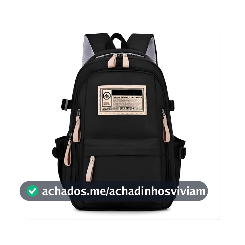 Mochila Masculina e Feminina para Notebook, Trabalho, Escola e Viagem