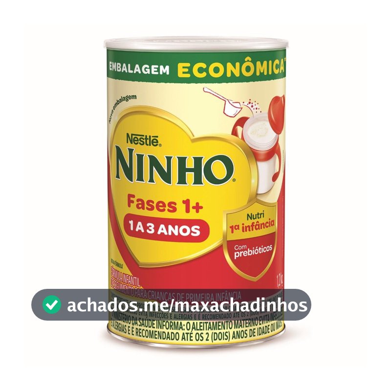 Ninho Fases 1 - Fórmula Infantil, 1.2 kg (Pacote de 1)