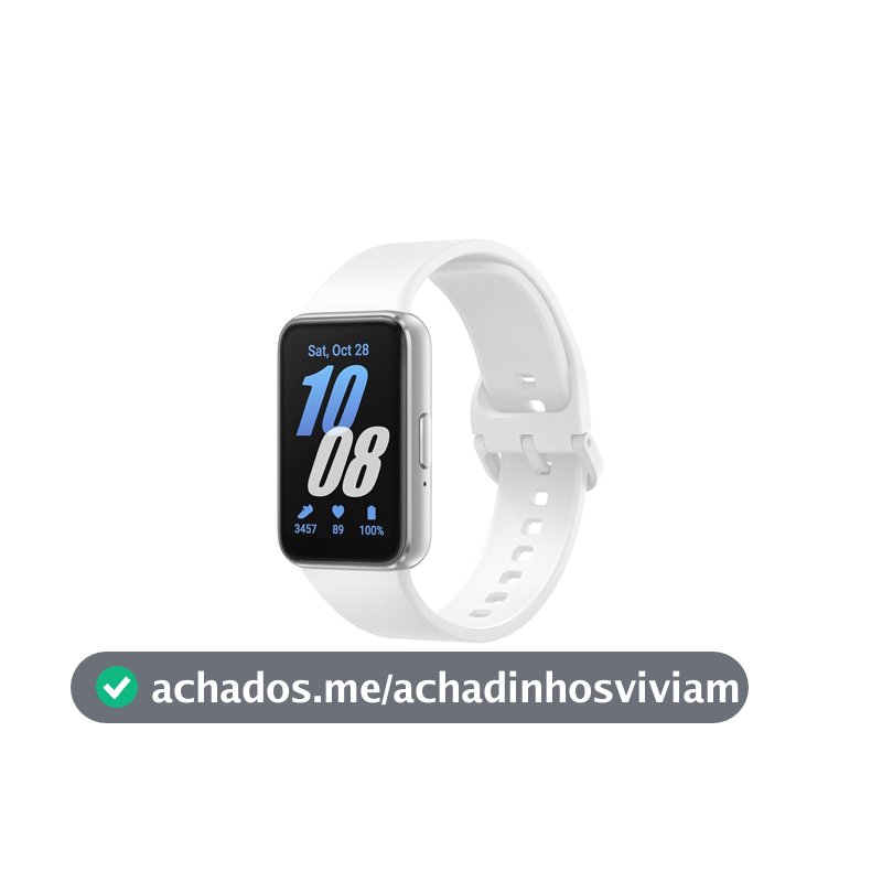 Smartwatch Samsung Galaxy Fit3 Display 1.6" Prata