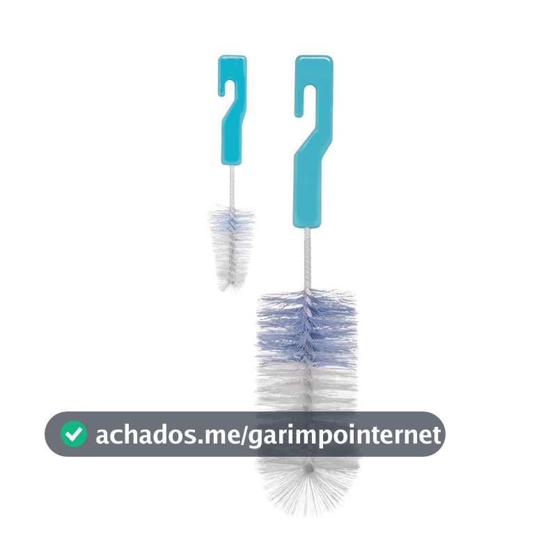 Buba Kit Escova P Mamadeira Azul Azul