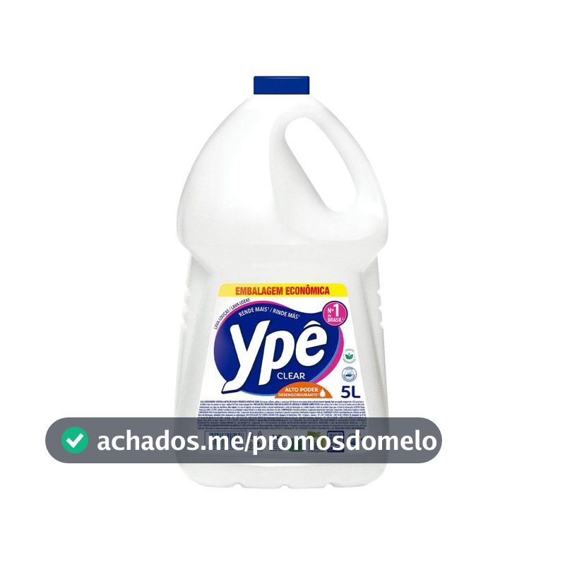 Ypê Detergente Clear 5L