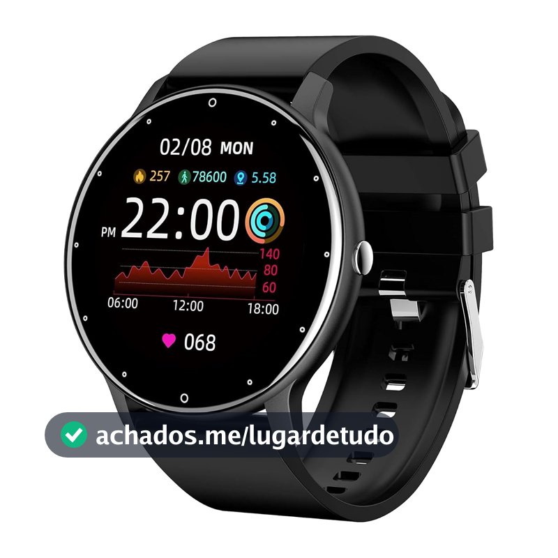 Haiz Smartwatch Relógio Inteligente IP67 44mm My Watch I Fit PRETO HZ-ZL02D