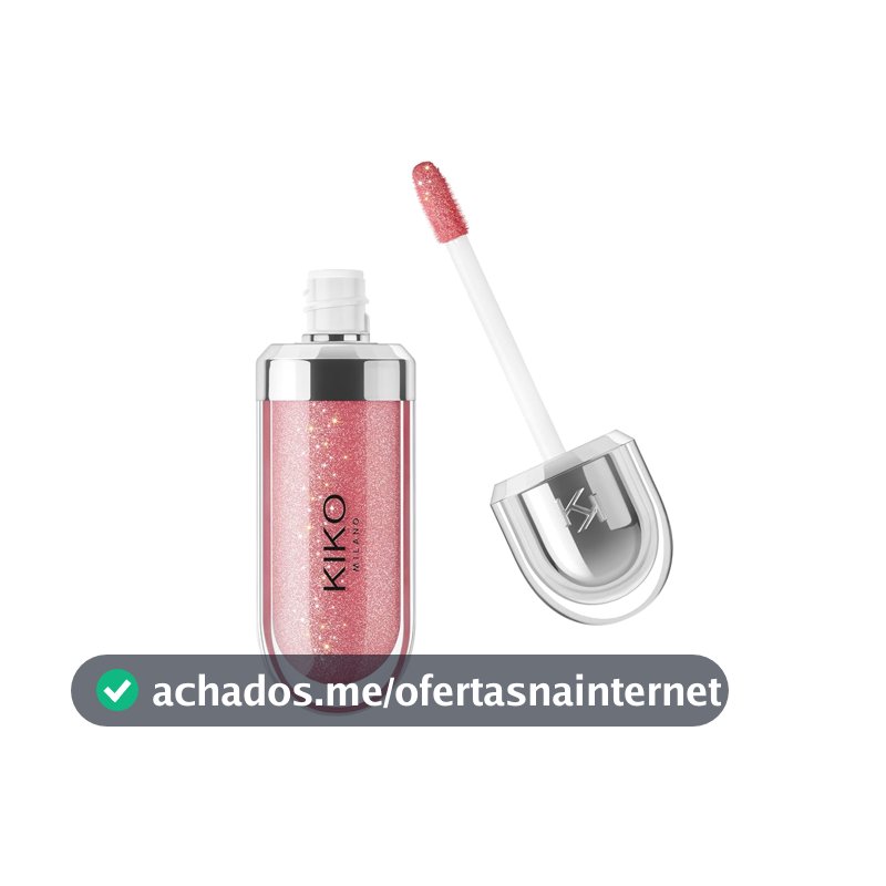 KIKO MILANO, 3D Hydra Lipgloss, Gloss Hidratante Para Os Lábios, Com Efeito 3D, Fórmula Com Extrato de Bidens