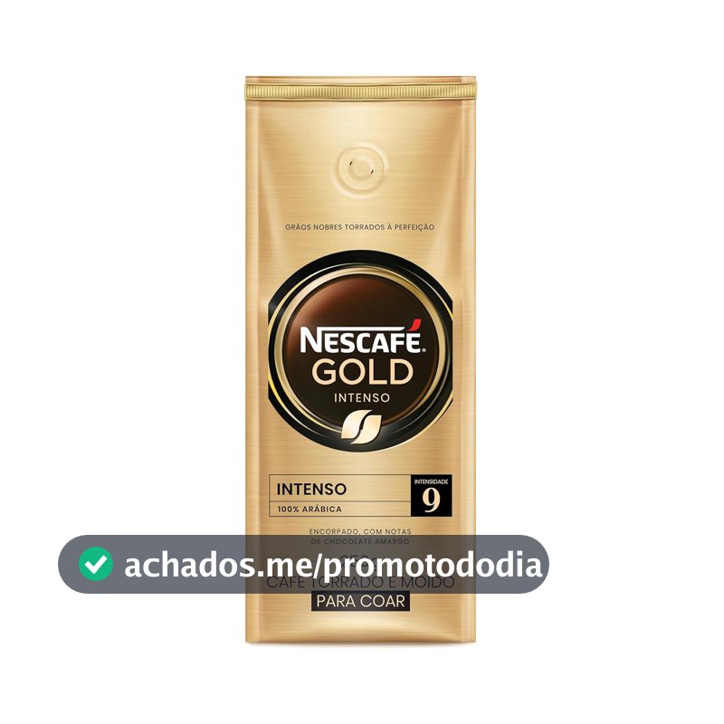 Café Torrado e Moído NESCAFÉ Gold Intenso 250g