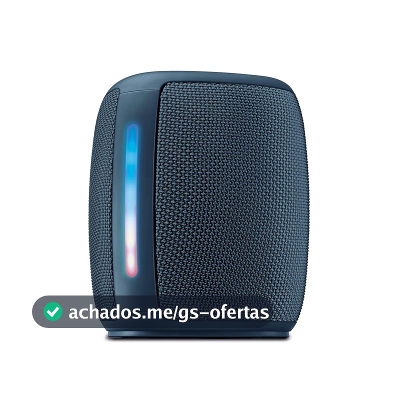 Caixa de Som Speaker AIWA SP-03-BL Bluetooth IPX4 RGB