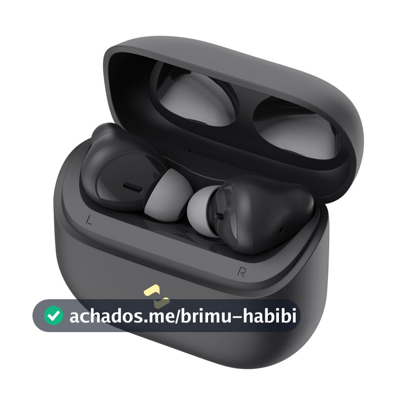 Fone de Ouvido Sem Fio HAVIT TW982 Bluetooth, Até 33 Horas de Duração da Bateria Preto