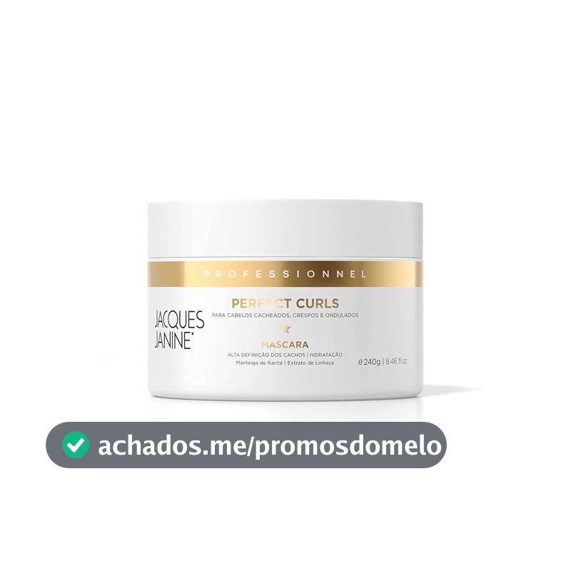Jacque Janine Máscara Cachos Perfeitos 240g