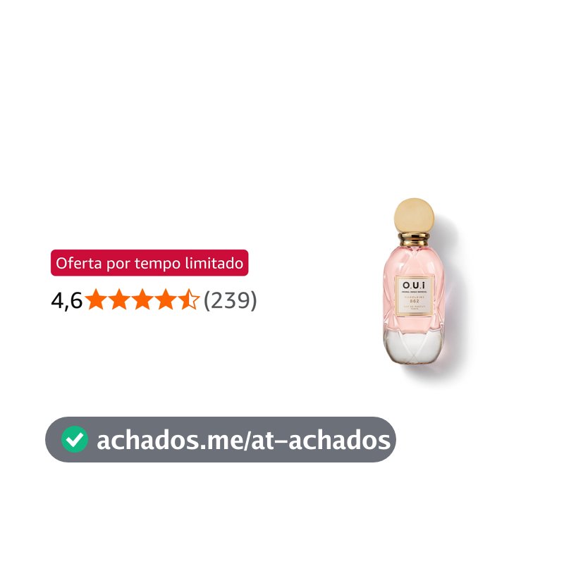 O.U.i Madeleine 862 Eau de Parfum 75ml