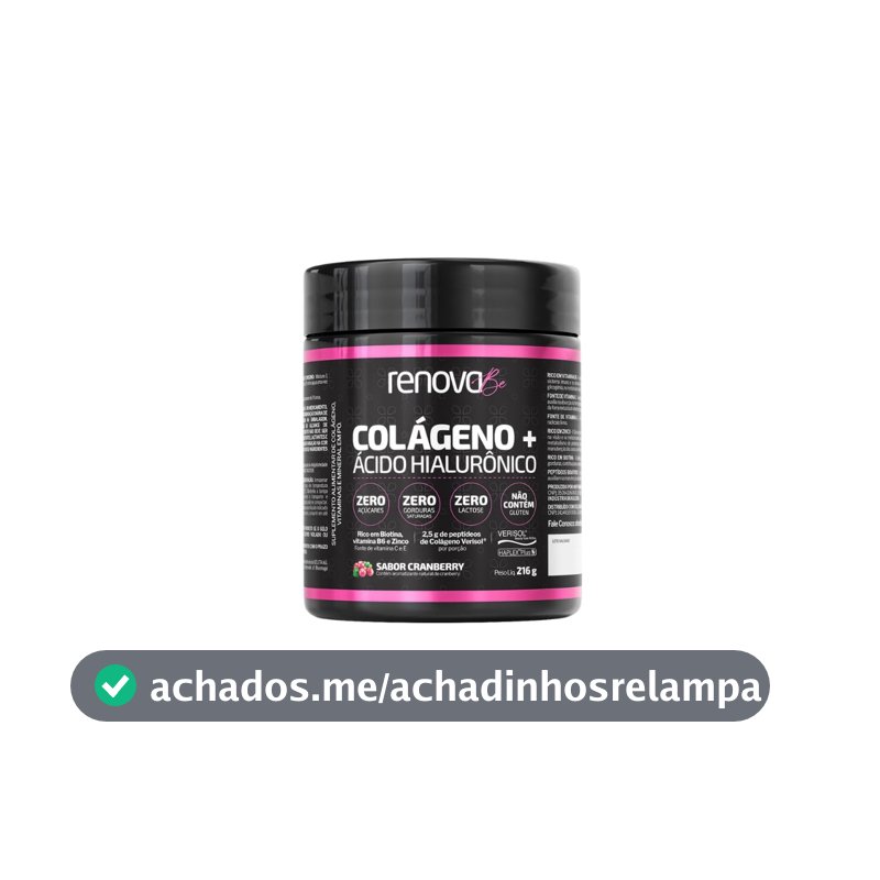 Kit Colágeno Hidrolisado Verisol com Ácido Hialurônico Anti-idade + 2 Sachês Sérum Firmador Facial Renova Be