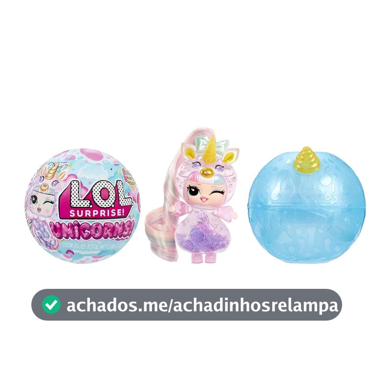Boneca L.O.L. Surprise Unicorn Tots - Sortidas