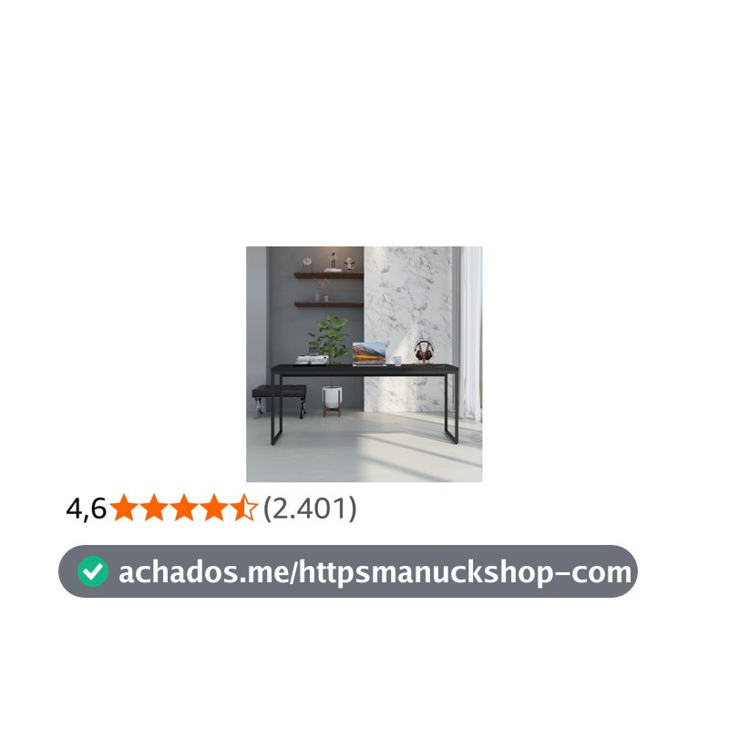 Mesa Dynamica Diretor 180X60X75cm